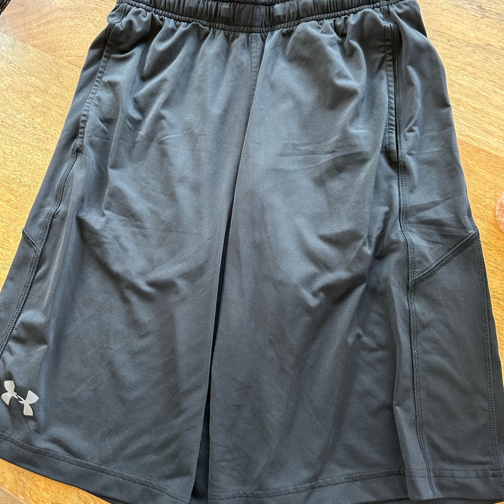 Under Armour men’s shorts, size small, black